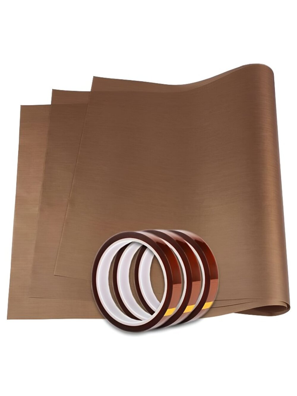 Teflon Sheet 16 x 20 Heat Resistant Tape, Heat Press Transfer Sheet 3 Pack